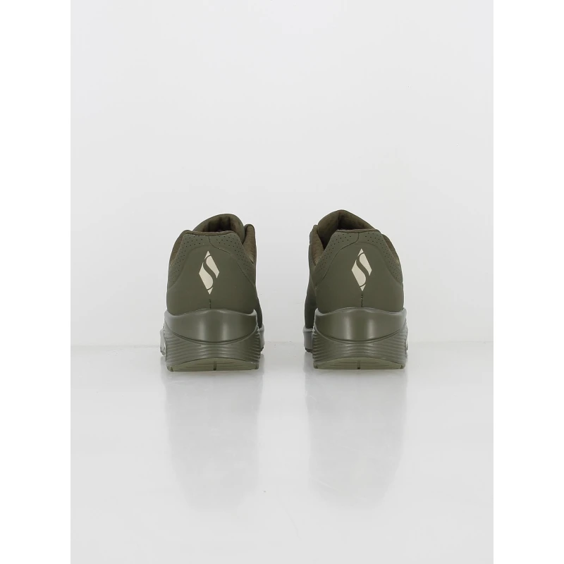 Baskets à Bulle Stand On Air Kaki Femme - Skechers – Image 3