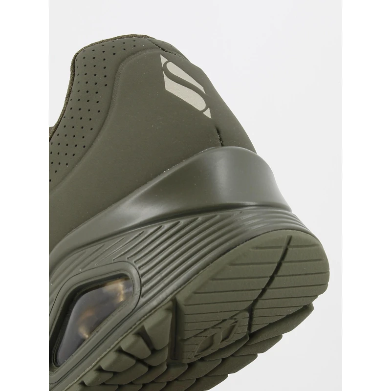 Baskets à Bulle Stand On Air Kaki Femme - Skechers – Image 6