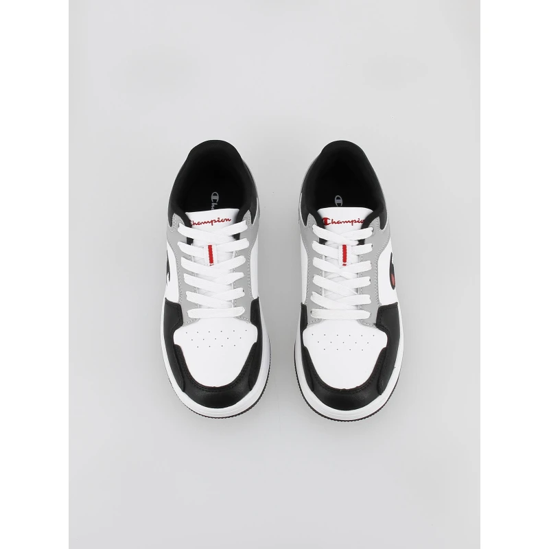 Baskets Basses Rebound 2.0 Noir Blanc Gris Femme - Champion – Image 4