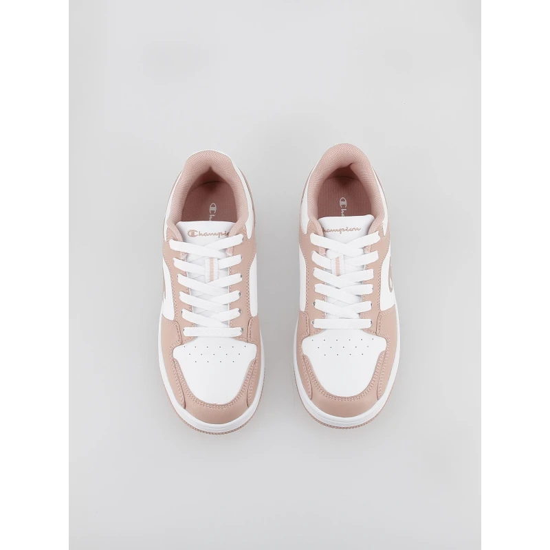 Baskets Basses Rebound 2.0 Rose Blanc Femme - Champion – Image 4