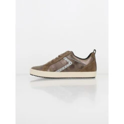 Baskets Blomiee Beige Métallisé Femme - Geox