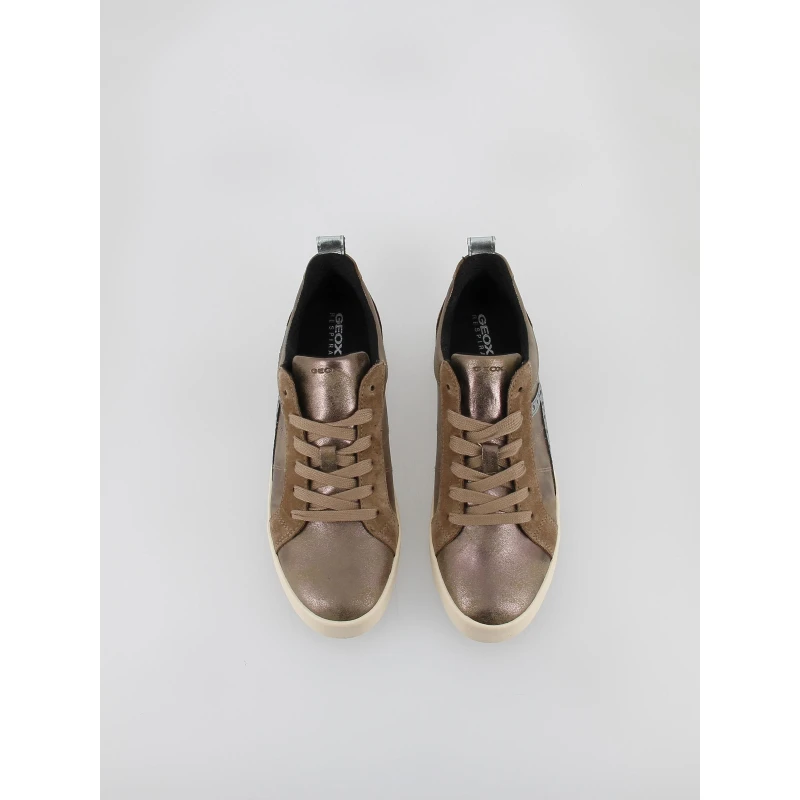 Baskets Blomiee Beige Métallisé Femme - Geox – Image 4