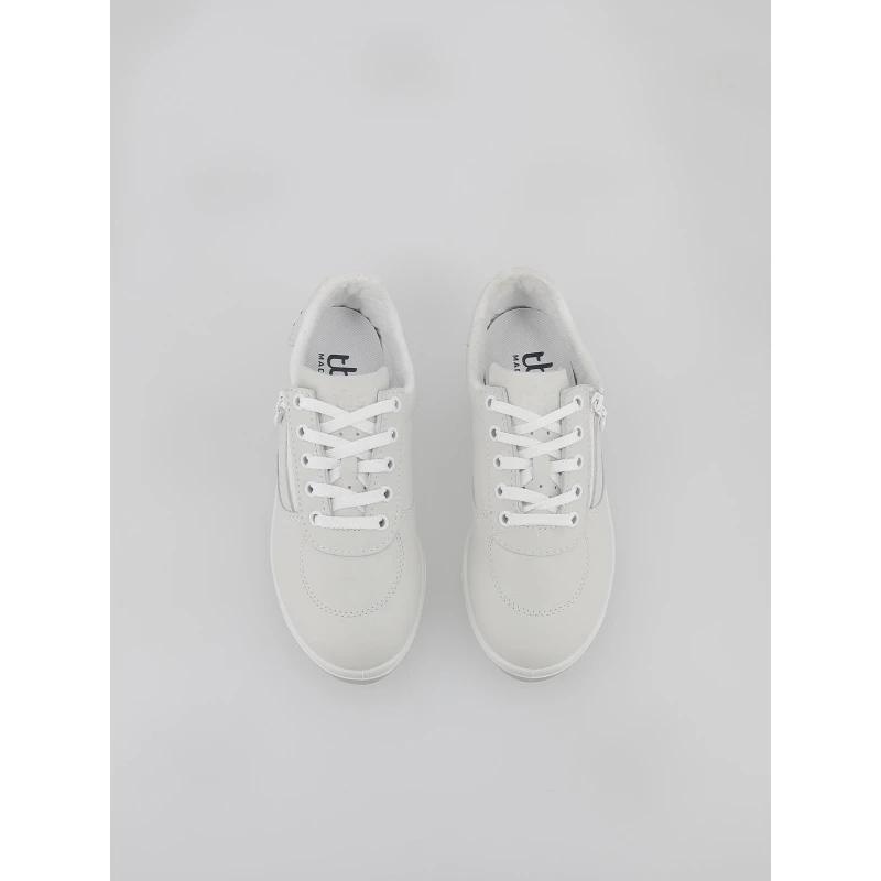 Baskets Confort Zip Blanc Femme - Tbs – Image 4