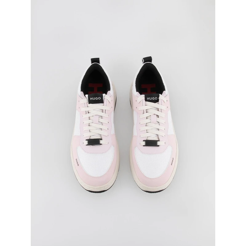 Baskets Kilian Tenn Pumew Blanc Rose Femme - Hugo – Image 4