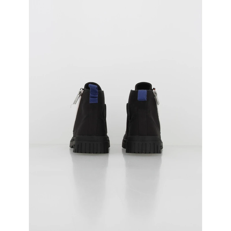 Baskets Montantes En Toile French Outzip Noir Femme - Palladium – Image 3