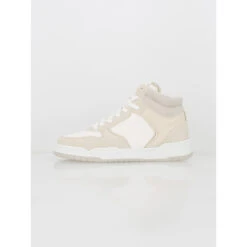 Baskets Montantes Swift 2 Beige Blanc Femme - Only