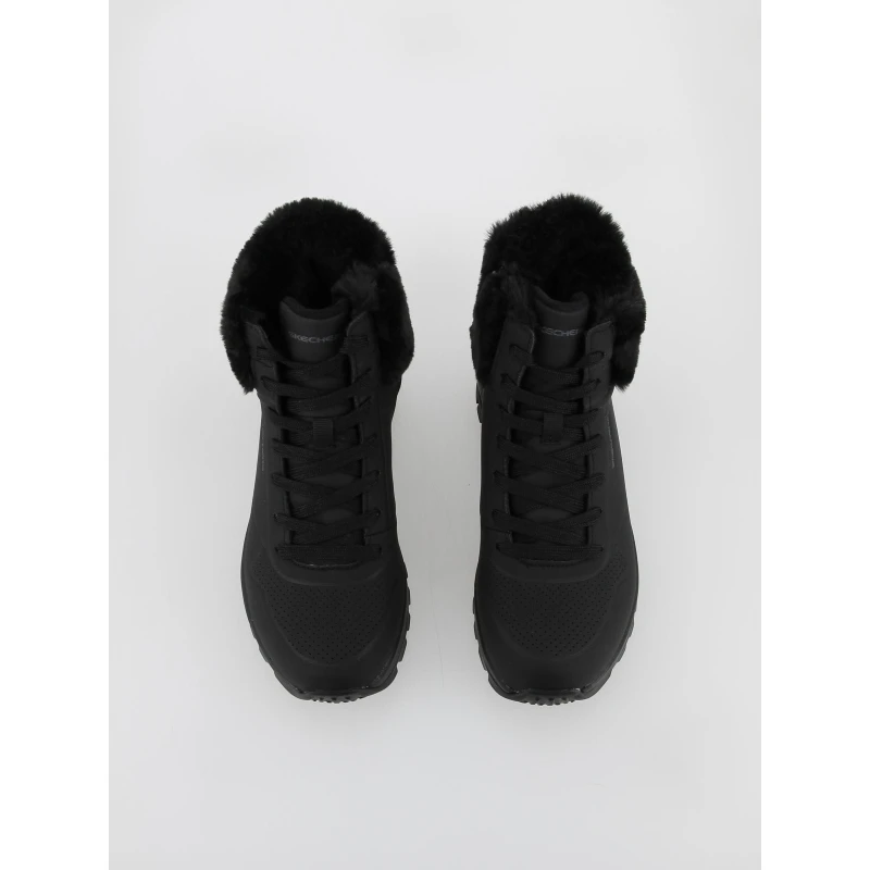 Baskets Montantes Uno Rugged Fall Air Noir Femme - Skechers – Image 4