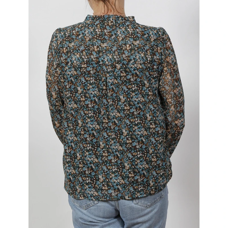 Blouse Ditsy Bleu Femme - Only â Image 2