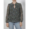 Blouse Ditsy Bleu Femme - Only