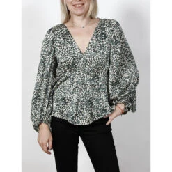 Blouse Loe Vert Femme - Vero Moda