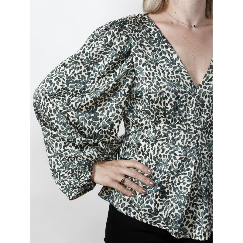 Blouse Loe Vert Femme - Vero Moda â Image 4