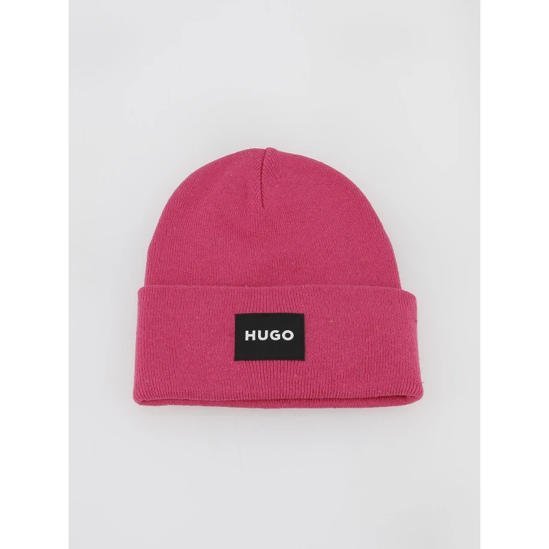 Bonnet Uni Saretta Rose Femme - Hugo