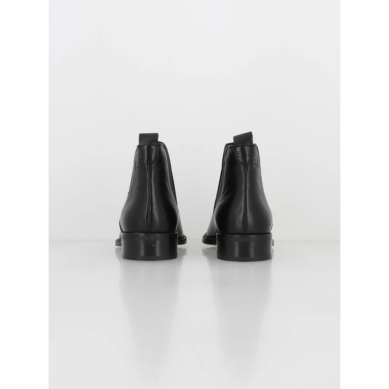 Boots Cuir Uni Basique Noir Femme - Tamaris – Image 3