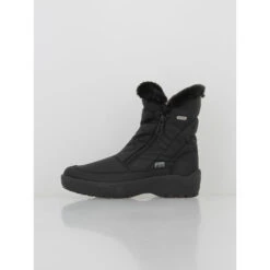 Bottes De Neige Claos Grip Noir Femme - Alpes Vertigo