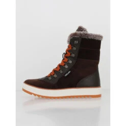 Bottes De Neige Conca Marron Femme - Alpes Vertigo