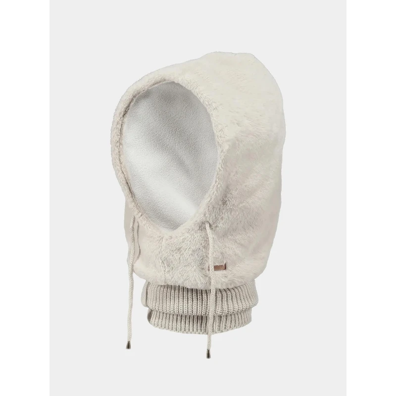 Cagoule Fausse Fourrure Polaire Eliess Beige Femme - Barts