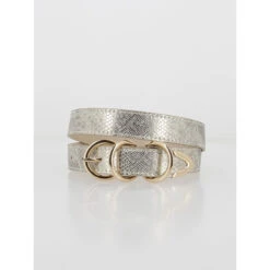 Ceinture Repta Argenté Femme - Morgan