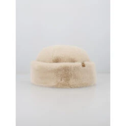 Chapeau Fasse Fourrure Cherrybush Beige Femme - Barts