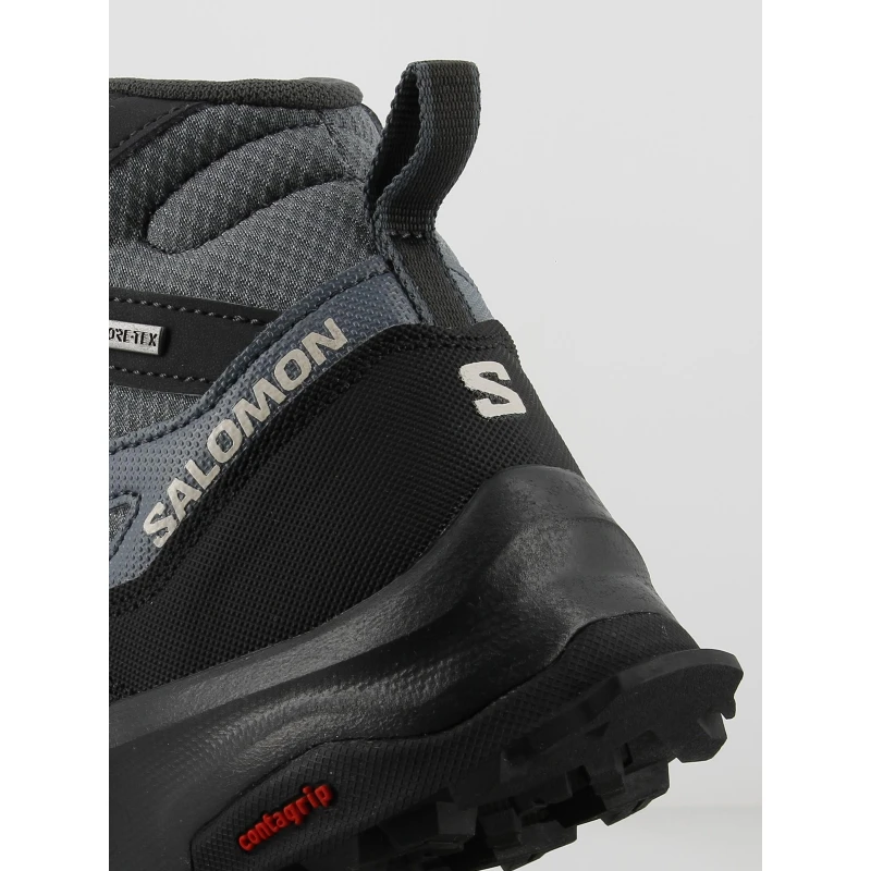 Chaussures De Randonnée Daintree Mid Gtx Gris Femme - Salomon – Image 6
