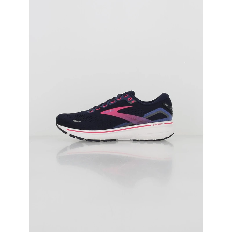 Chaussures De Running Ghost 15 Bleu Marine Femme - Brooks