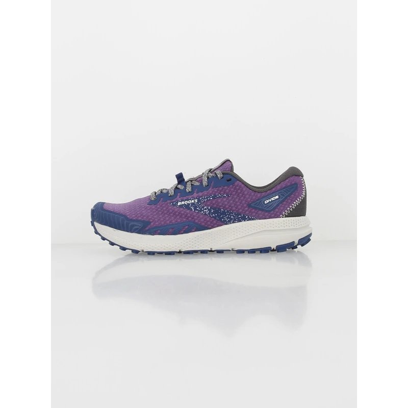Chaussures De Trail Divide 4 Violet Femme - Brooks