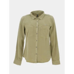 Chemise Rhodez Kaki Femme - Sun Valley