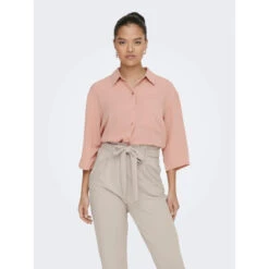 Chemisier Ample 3/4 Divya Rose Femme - Jacqueline De Yong