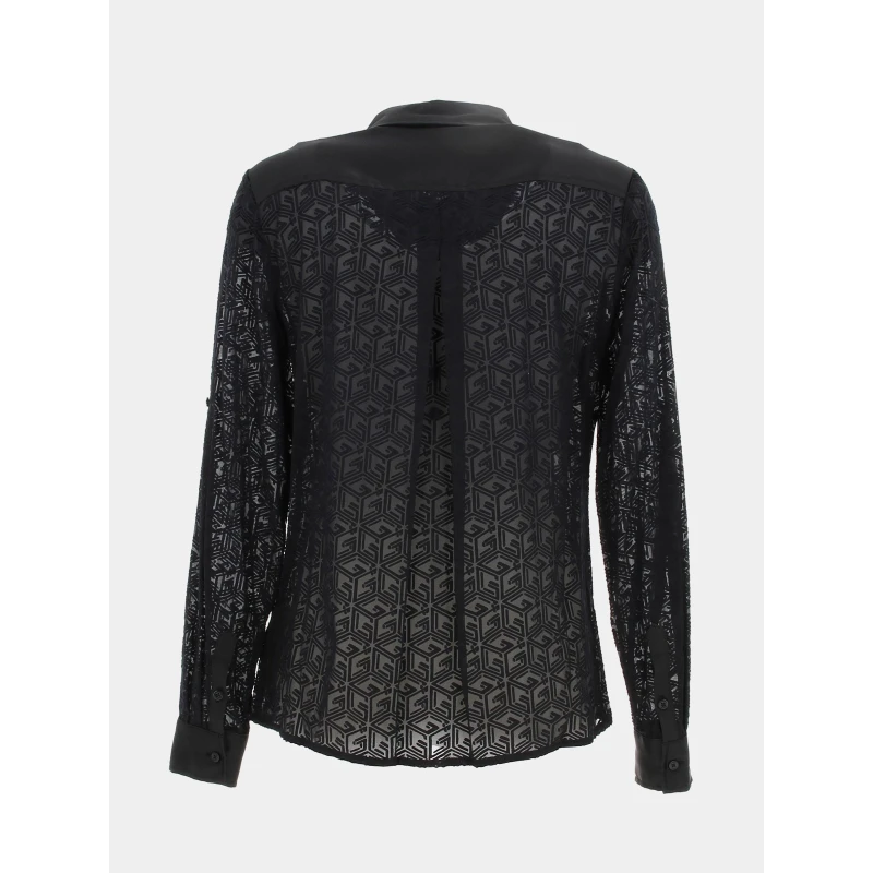 Chemisier Coline Noir Femme - Guess – Image 2