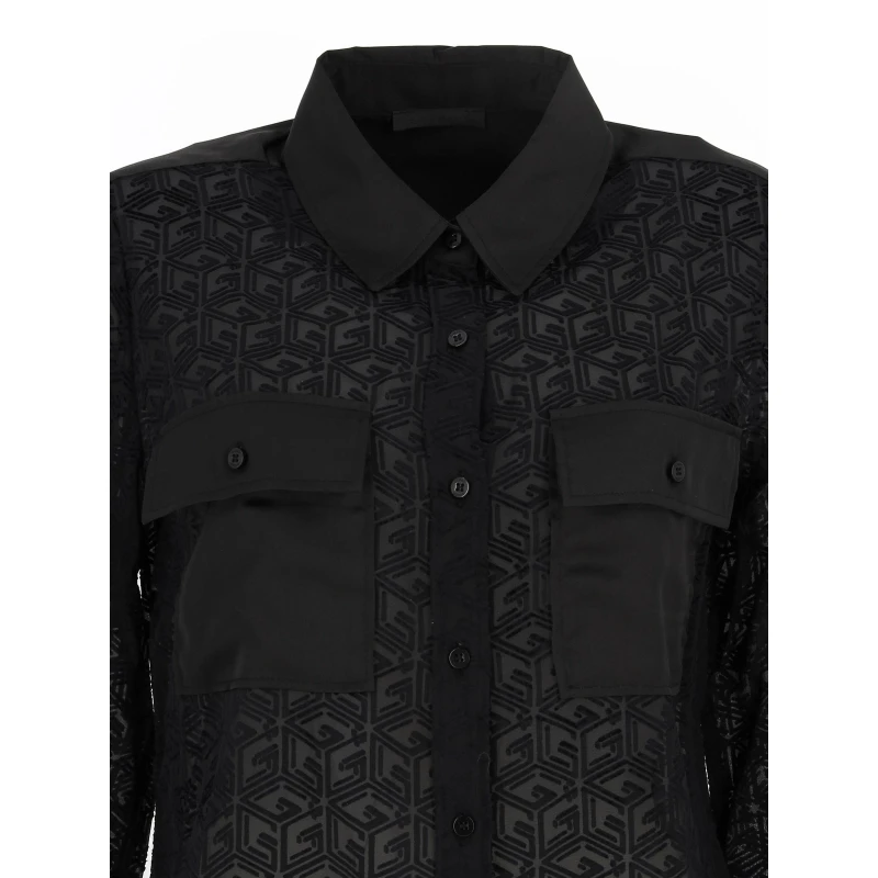 Chemisier Coline Noir Femme - Guess – Image 4