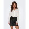 Chemisier Oprine Blanc Femme - Only