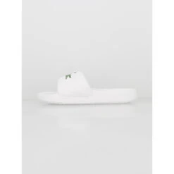 Claquettes Serve 1.0 Blanc Femme - Lacoste