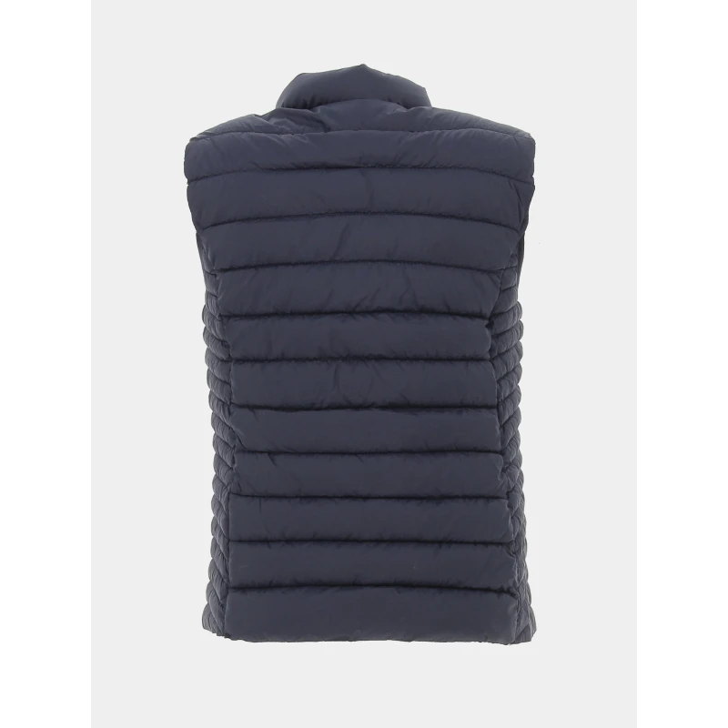 Doudoune Sans Manche Terry Bleu Marine Femme - Teddy Smith â Image 2