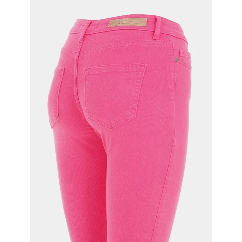 Jean Skinny Blush Cropped Rose Femme - Only â Image 4