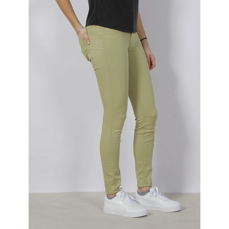 Jean Skinny Double Up One Size Vert Femme - Tiffosi – Image 3