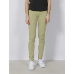 Jean Skinny Double Up One Size Vert Femme - Tiffosi