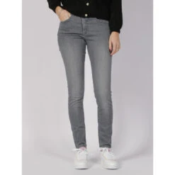 Jean Skinny Secret Gris Femme - Salsa