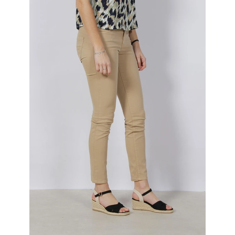 Jean Skinny Secret Push In Beige Femme - Salsa â Image 3