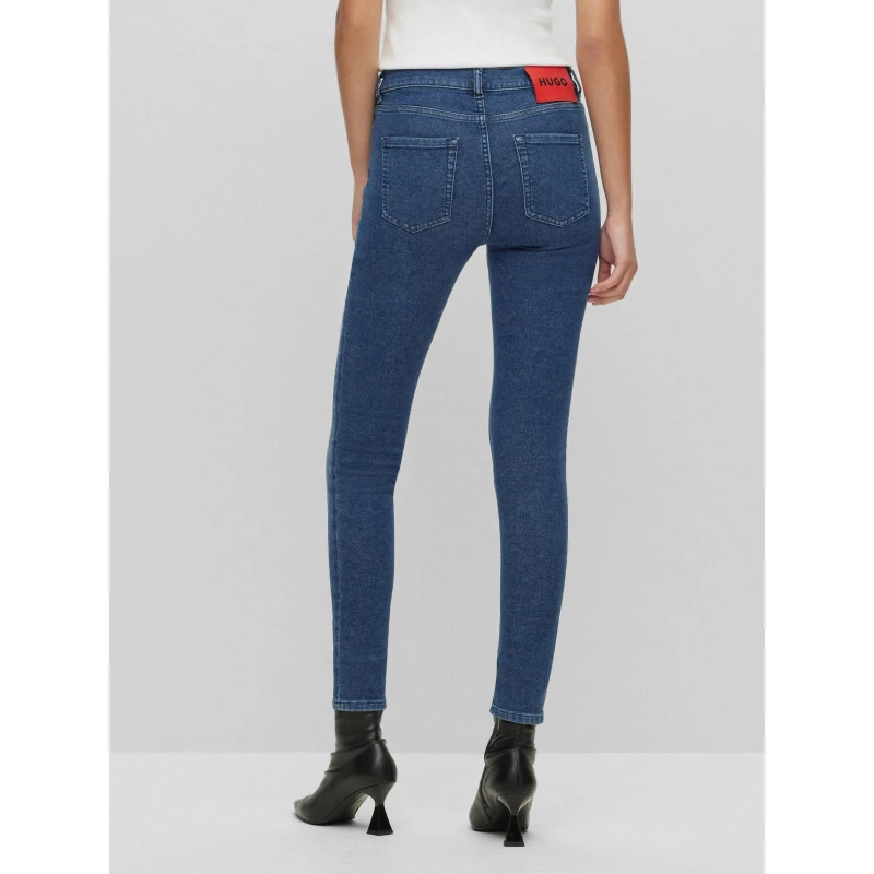 Jean Skinny Stretch 932 Bleu Femme - Hugo â Image 2