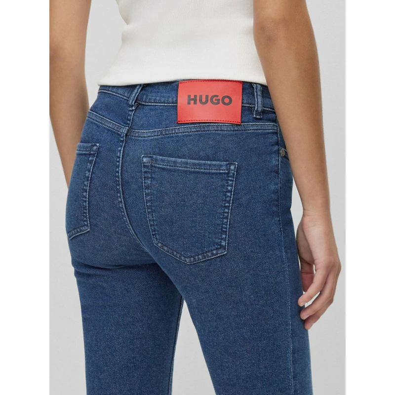 Jean Skinny Stretch 932 Bleu Femme - Hugo â Image 3