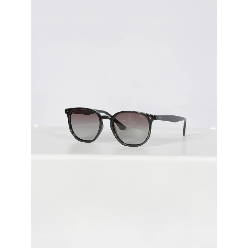 Lunettes De Soleil Cat.2 Noir Brillant Femme - Invu