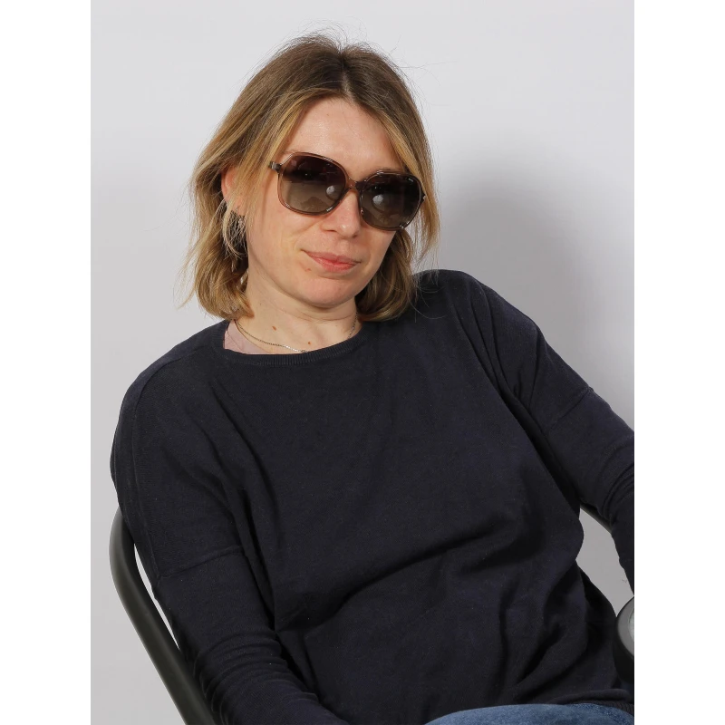 Lunettes De Soleil Cat.2 Transparent Gris Femme - Invu – Image 2