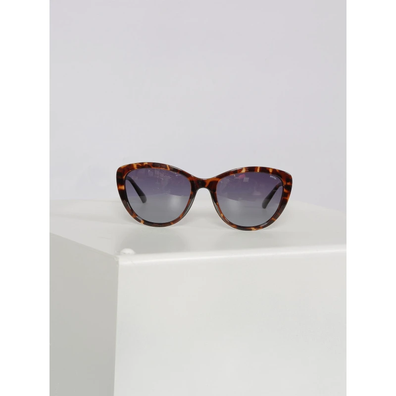 Lunettes De Soleil Cat.3 Cat Eye écaille Marron Femme - Invu – Image 3