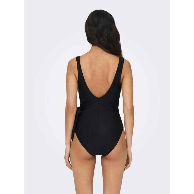 Maillot De Bain 1 Pièce Noeud Julie Noir Femme - Only – Image 2