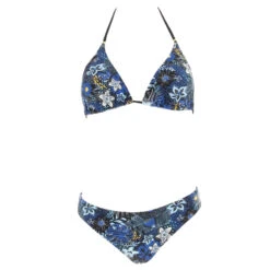 Maillot De Bain 2 Pièces Kessi Bleu Femme - Lemon Bay