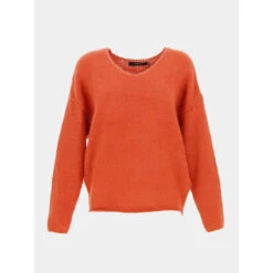 Vero Moda Pull Darya Rouge Femme - Véro Moda