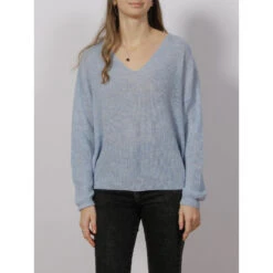 Pull Laine Mag Bleu Femme - Teddy Smith