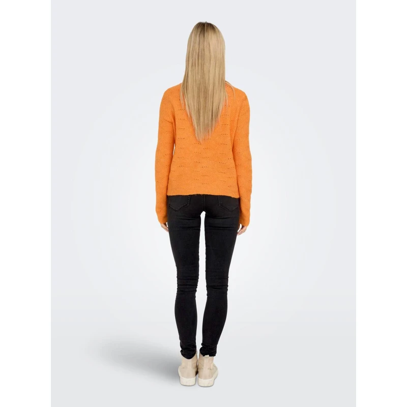 Pull Lolli Orange Femme - Only â Image 2