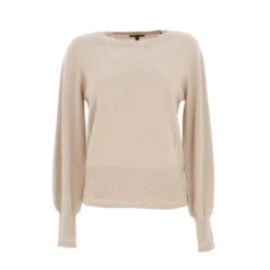 Pull Noise Beige Femme - Armani Exchange