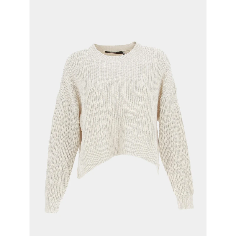 Vero Moda Pull Sadie Beige Femme - Véro Moda