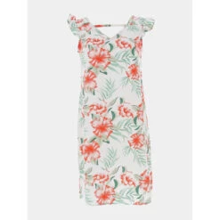 Robe Ă Fleurs Sylvie Blanc Femme - Only